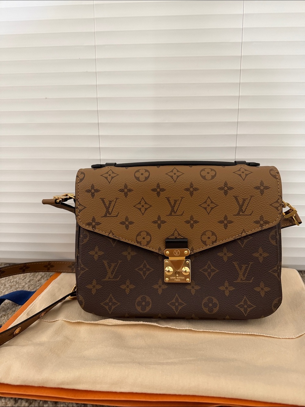 Louis Vuitton Monogram Reverse Pochette Metis